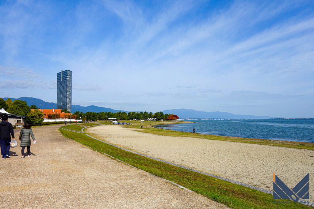 2020年11月1日琵琶湖の風景