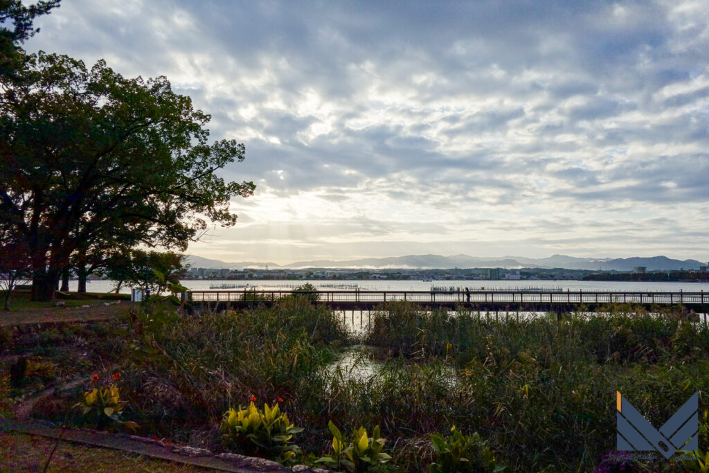 2020年11月1日琵琶湖の風景
