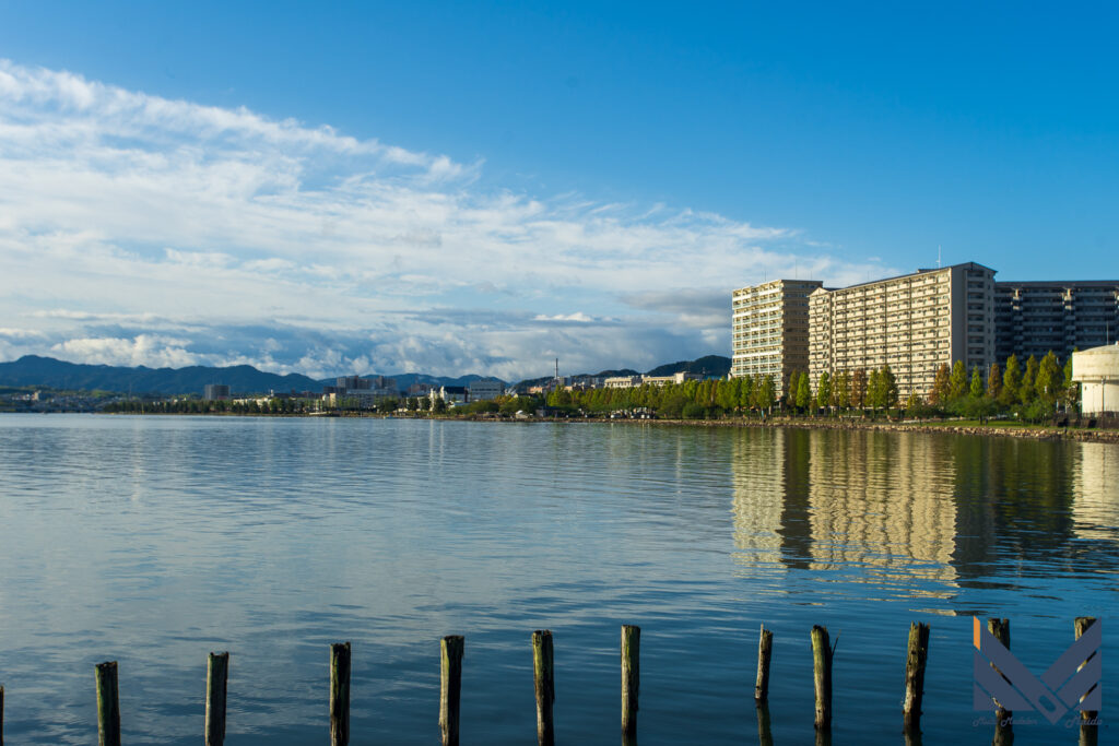 2023年4月16日　琵琶湖の風景