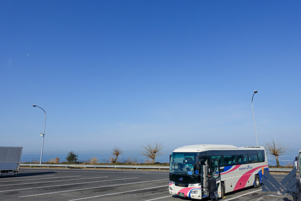 2018年2月　小豆島旅行　高速バス