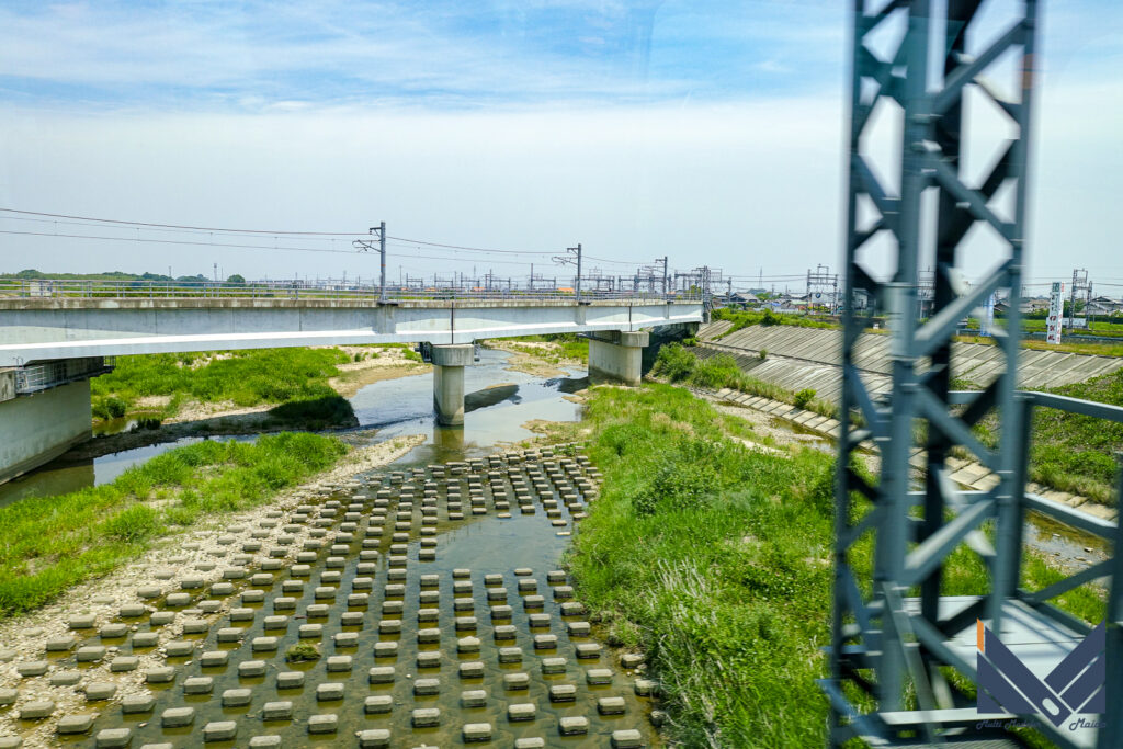 2019年5月　近鉄特急　しまかぜ　からの中川短絡線